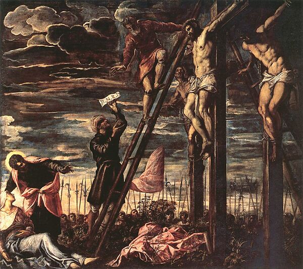 The Crucifixion, Pedro Orrente (Spanish, Murcia 1580–1645 Valencia), Oil on canvas