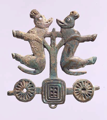 Plaque in the Shape of a Chariot