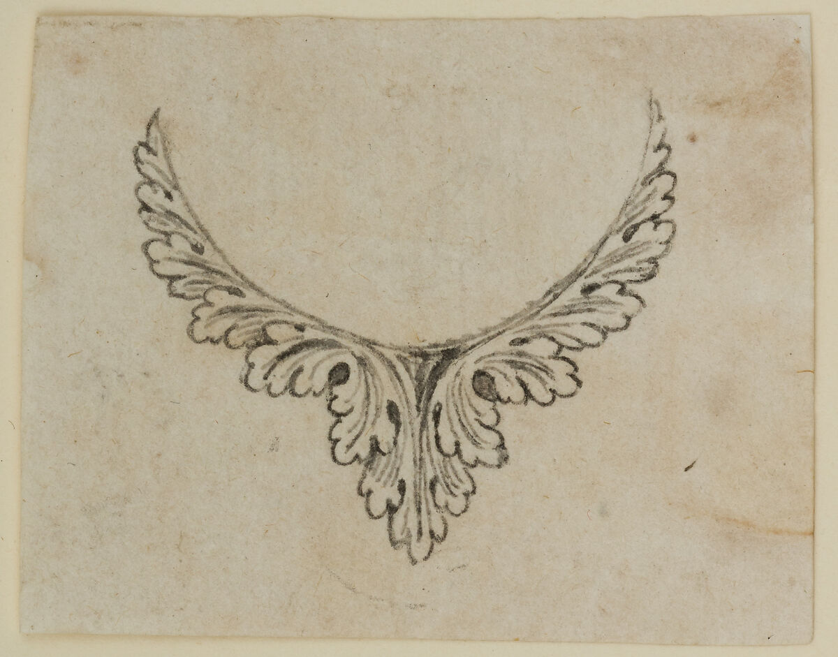 Design for the Decoration of Firearms, Workshop of Nicolas Noël Boutet (French, Versailles and Paris, 1761–1833), Pencil, ink, gray wash on paper, French, Versailles 