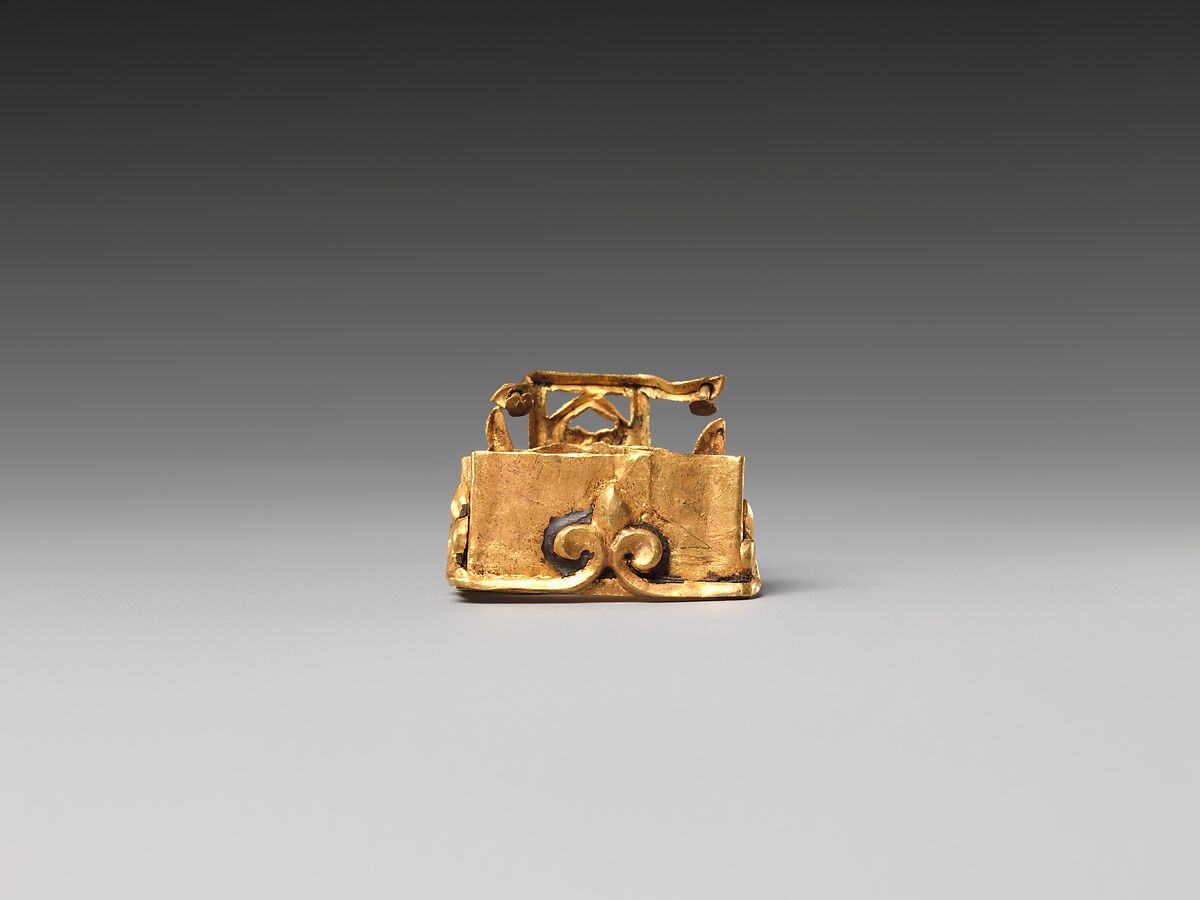 Openwork Fitting, Gold, China (Xinjiang Autonomous Region, Central Asia)