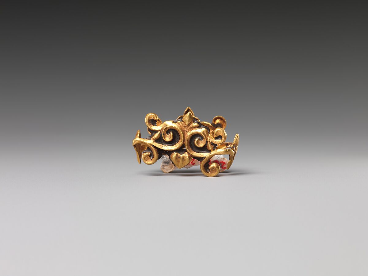 Openwork Fitting, Gold, China (Xinjiang Autonomous Region, Central Asia)