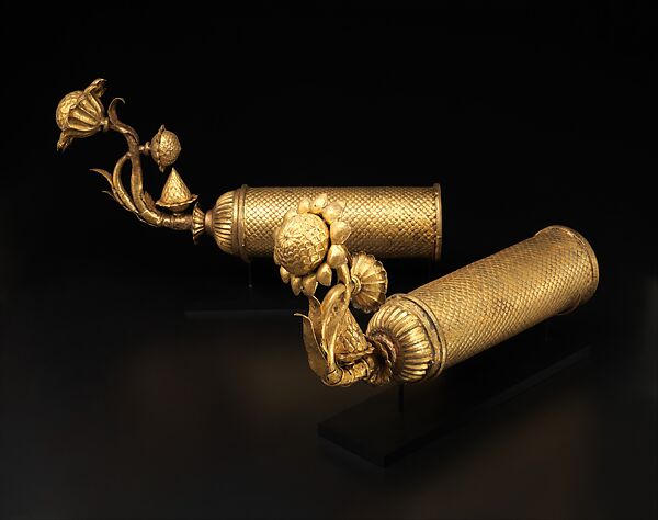 Palanquin Finial, Gilded copper 