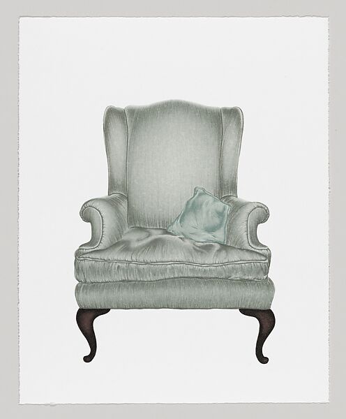Untitled Chair #3, Sara Sanders (American, born Dayton, Ohio, 1979), Lithograph 