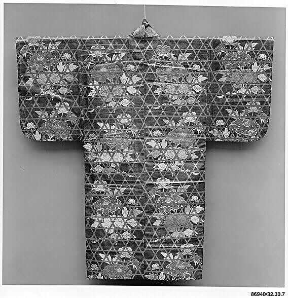 Noh Costume, Silk and metallic thread, Japan 