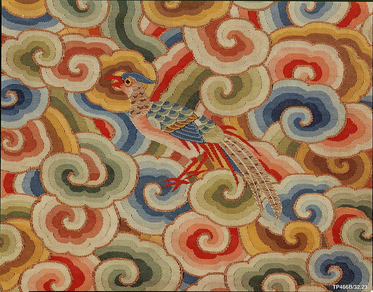 Imperial robe, Silk, metallic thread, China