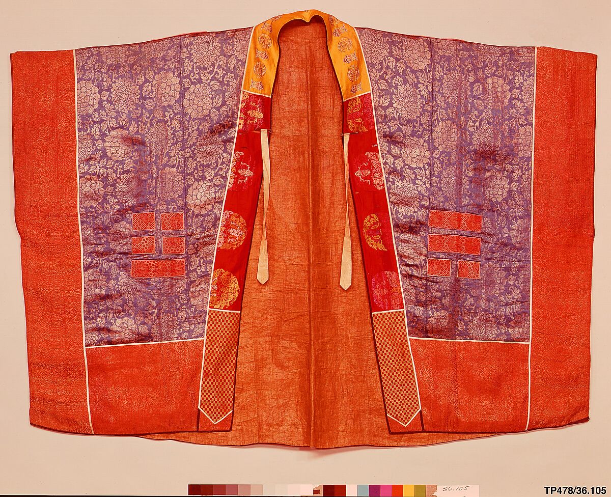 Daoist Priest's Robe, Silk, metallic thread, China