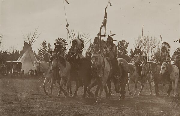 Crow Fair, Richard Throssel (Native American, Cree (adopted Crow), 1882–1933), Gelatin silver print, Cree (adopted Crow) 