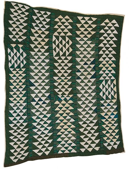 Birds in Flight quilt, Mertlene Perkins (American, born Gastonburg, Alabama, 1917–2015 Alberta, Alabama), Top and back: cotton 