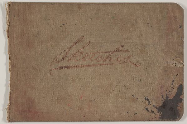 Tattoo Design representing 'America', Clark &amp; Sellers (American, active 20th century), pen and ink and watercolor