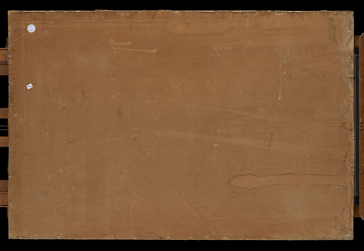 Presentation Drawing of "The Statue of Liberty Illuminating the World", Frédéric-Auguste Bartholdi (French, Colmar 1834–1904 Paris), Charcoal, heightened with white chalk