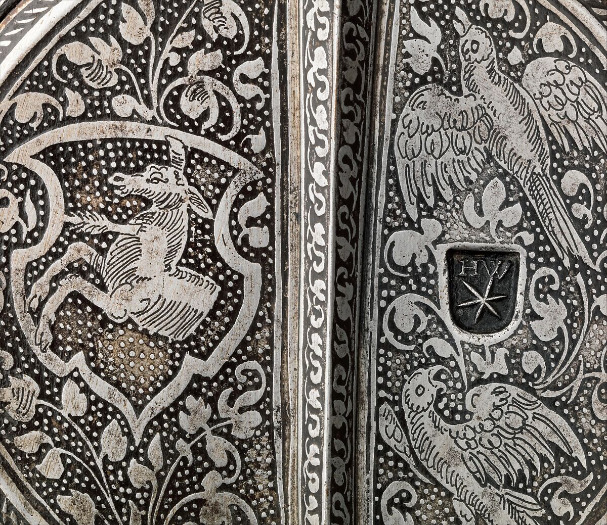 Cranequin for a Member of the Ayrer Family, Steel, wood (possibly ebony or plum), hemp, textile (silk or linen), German, Nuremberg