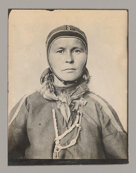 [Sami Woman from Finland, Ellis Island, New York], Augustus Frederick Sherman (American, Lynn, Pennsylvania 1865–1925 New York), Gelatin silver print 