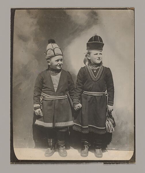 [Swedish Children, Ellis Island, New York], Augustus Frederick Sherman (American, Lynn, Pennsylvania 1865–1925 New York), Gelatin silver print 