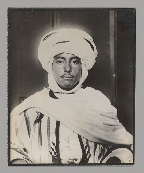 [Algerian Man, Ellis Island, New York], Augustus Frederick Sherman (American, Lynn, Pennsylvania 1865–1925 New York), Gelatin silver print 