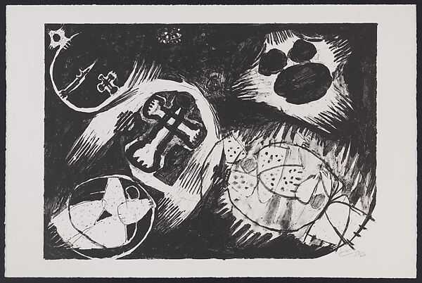 Tamarind Portfolio (Edition Variee XII/XII), Frank Lobdell (American, Kansas City, Missouri 1921–2013 Palo Alto, California), Lithographs