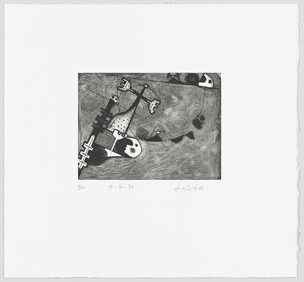 Yale Portfolio, Frank Lobdell (American, Kansas City, Missouri 1921–2013 Palo Alto, California), Etchings