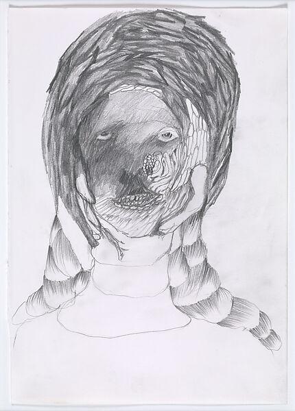 Untitled, Enrico David (Italian, born Ancona, 1966), Graphite on paper 