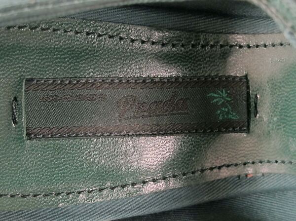 Ensemble, Prada (Italian, founded 1913), wool, silk, synthetic, leather, metal, feathers, Italian