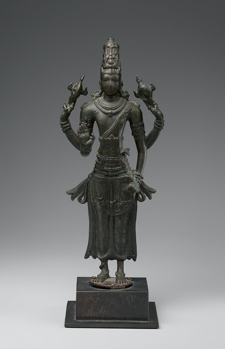 Vishnu, Copper alloy, South India (Tamil Nadu) 