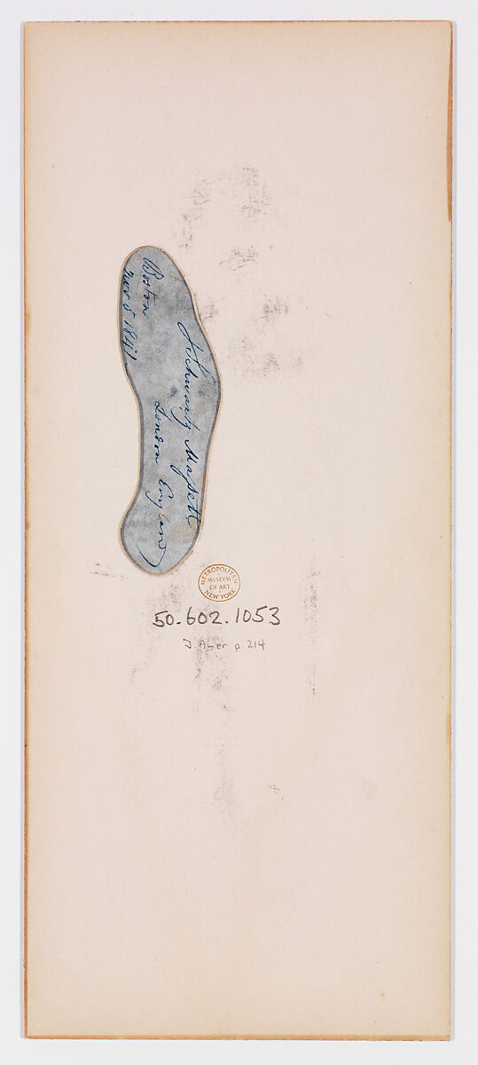 J. Schwartz Massett of London, Auguste Edouart (French, 1789–1861), Cut paper silhouette