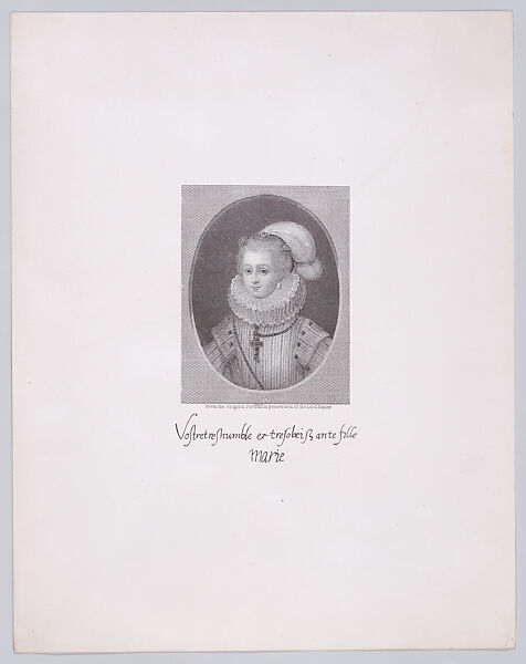 Mary, Queen of Scots, After William Home Lizars (British, Edinburgh, Scotland 1788–1859 Galashiels), Photomechanical reproduction 