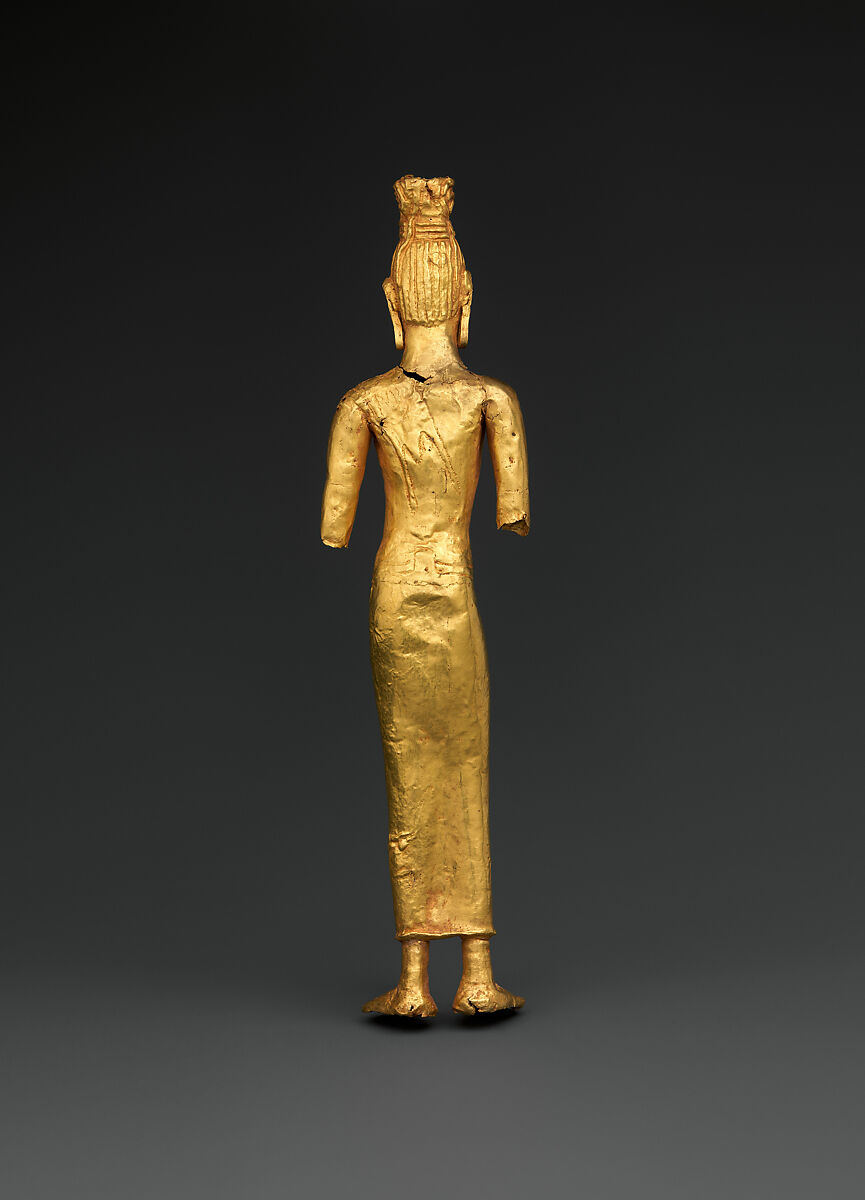 Standing Avalokiteshvara, the Bodhisattva of Infinite Compassion, Gold, Thailand