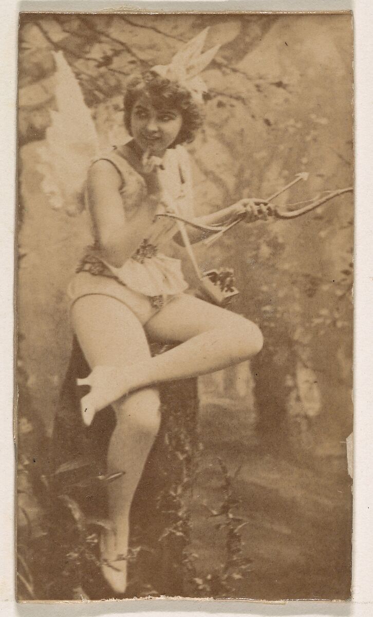 Daisy Murdoch, from the Actresses series (N245) issued by Kinney Brothers to promote Sweet Caporal Cigarettes, Issued by Kinney Brothers Tobacco Company, Albumen photograph 