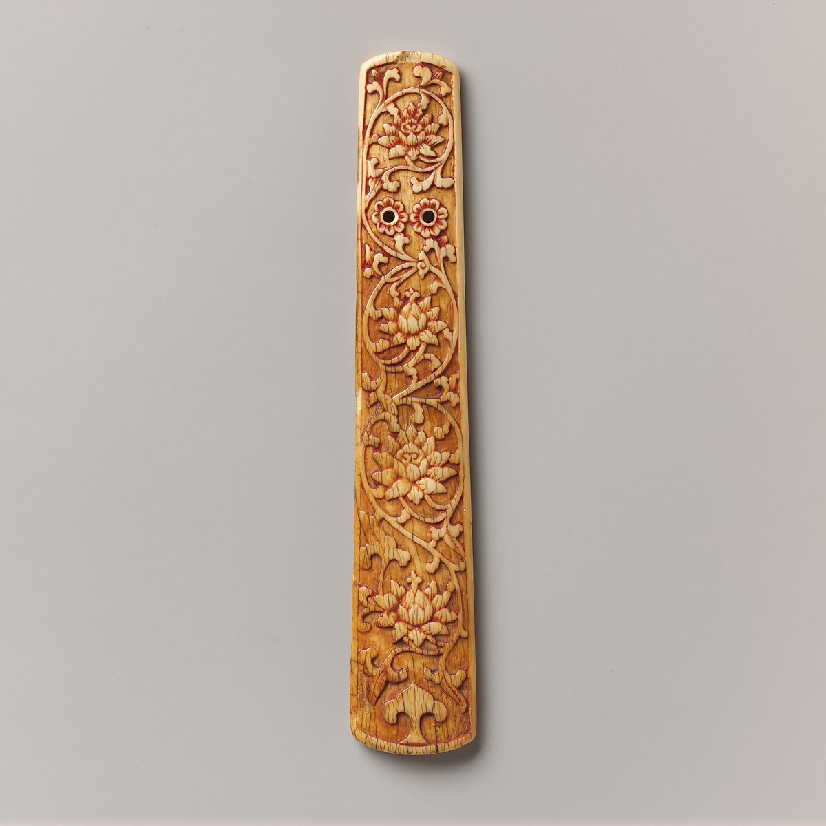 Section of a Clapper (Paiban), Ivory, China