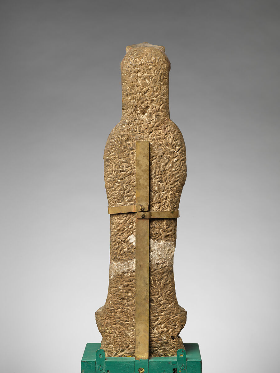 Stele with Maitreya (19.12a); Standing bodhisattva (Maitreya?) (19.12b); Standing Buddha (19.12c), Stone with traces of pigment (19.12a); stone (19.12b, c), China