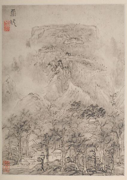 Views of Nanjing for Zhou Lianggong, Hu Yukun (Chinese, ca. 1607–after 1687), Album of twelve paintings; ink and color on paper, China