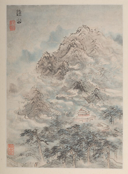 Views of Nanjing for Zhou Lianggong, Hu Yukun (Chinese, ca. 1607–after 1687), Album of twelve paintings; ink and color on paper, China