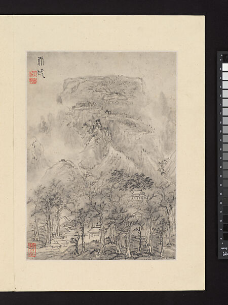 Views of Nanjing for Zhou Lianggong, Hu Yukun (Chinese, ca. 1607–after 1687), Album of twelve paintings; ink and color on paper, China