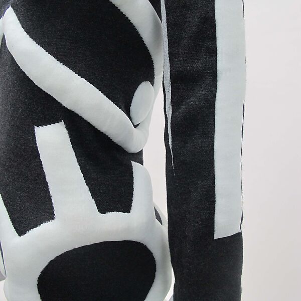 Dress, Naoki Takizawa (Japanese, born 1960), wool, synthetic fiber, Japanese