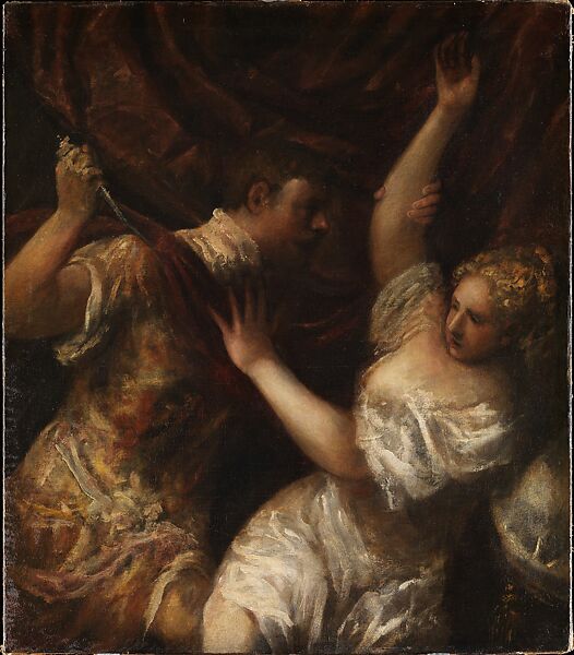 Titian (Tiziano Vecellio) | Tarquin and Lucretia | The Met