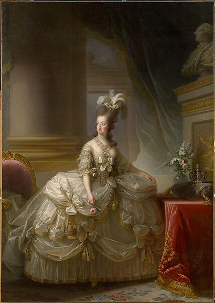 Elisabeth Louise Vigée Le Brun  Marie Antoinette in Court Dress