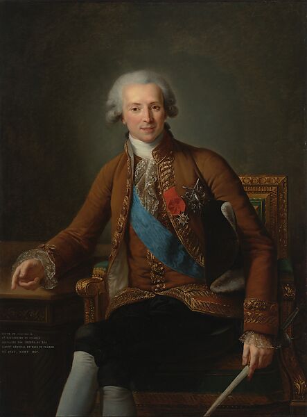 Comte de Vaudreuil, Elisabeth Louise Vigée Le Brun (French, Paris 1755–1842 Paris), Oil on canvas 