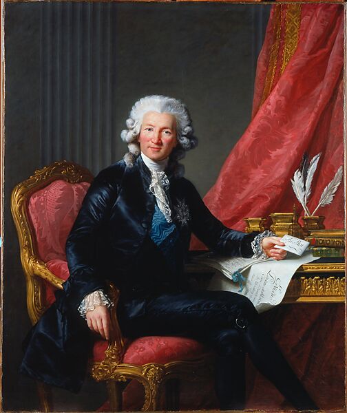 Comte Charles Alexandre de Calonne, Elisabeth Louise Vigée Le Brun (French, Paris 1755–1842 Paris), Oil on canvas 