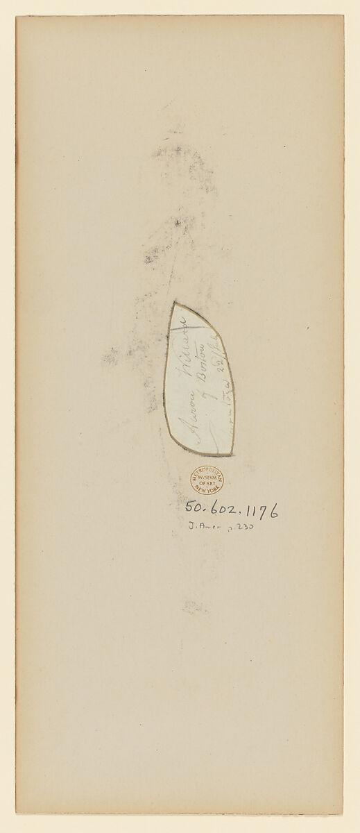 Aaron Willard of Boston, Auguste Edouart (French, 1789–1861), Cut paper silhouette