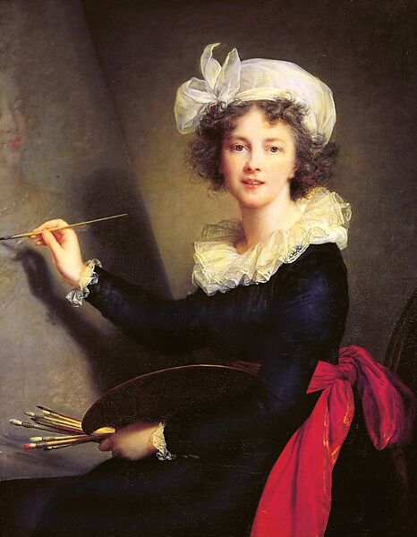 Self-Portrait, Elisabeth Louise Vigée Le Brun (French, Paris 1755–1842 Paris), Oil on canvas 