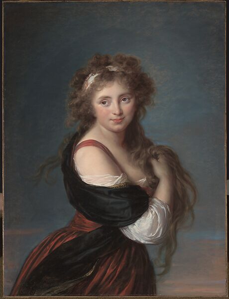 Hyacinthe Gabrielle Roland, Elisabeth Louise Vigée Le Brun (French, Paris 1755–1842 Paris), Oil on canvas 