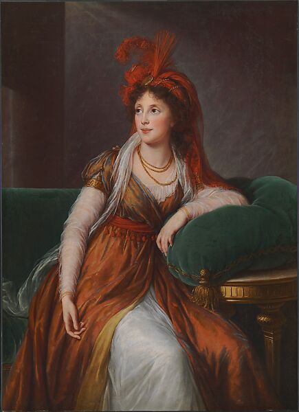 Princess Anna Alexandrovna Golitsyna, Elisabeth Louise Vigée Le Brun (French, Paris 1755–1842 Paris), Oil on canvas 