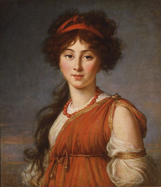 Varvara Ivanovna Ladomirskaya, Elisabeth Louise Vigée Le Brun (French, Paris 1755–1842 Paris), Oil on canvas 
