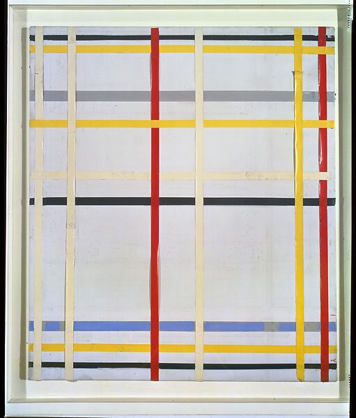 Piet Mondrian | New York City 2[unfinished, formerly New York City III ...