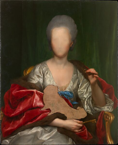Portrait of Mariana de Silva y Sarmiento, duquesa de Huescar (1740-1794), Anton Raphael Mengs (German, Ústi nad Labem (Aussig) 1728–1779 Rome), Oil on panel 