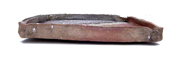 Square Plate, Tsujimura Shirō (Japanese, born 1947), Glazed stoneware, Japan