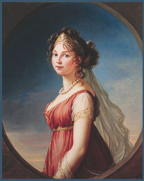 Luise von Mecklenburg-Strelitz, Queen of Prussia, Elisabeth Louise Vigée Le Brun (French, Paris 1755–1842 Paris), Oil on canvas 