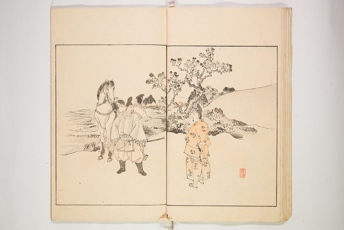 Illustrated Journal of Japanese History no. 1-10 (Nihon Rekishi Gaho) 日本歴史画報（にほんれきしがほう）, Matsumoto Fūko 松本楓湖 (Japanese, 1840–1923), Set of ten volumes, Japan