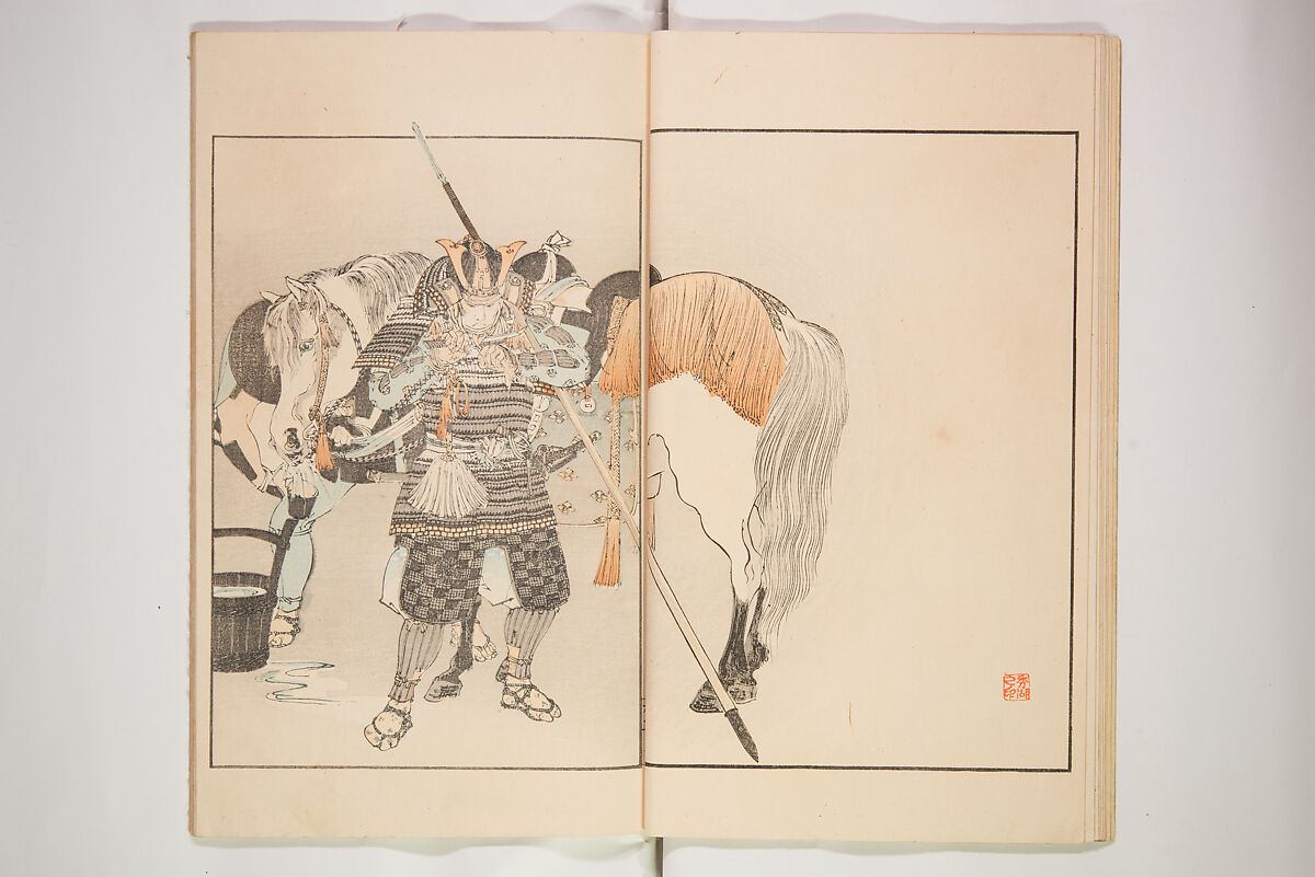 Illustrated Journal of Japanese History no. 1-10 (Nihon Rekishi Gaho) 日本歴史画報（にほんれきしがほう）, Matsumoto Fūko 松本楓湖 (Japanese, 1840–1923), Set of ten volumes, Japan