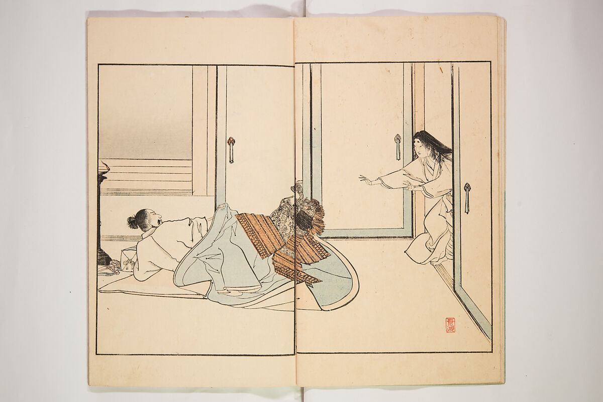 Illustrated Journal of Japanese History no. 1-10 (Nihon Rekishi Gaho) 日本歴史画報（にほんれきしがほう）, Matsumoto Fūko 松本楓湖 (Japanese, 1840–1923), Set of ten volumes, Japan