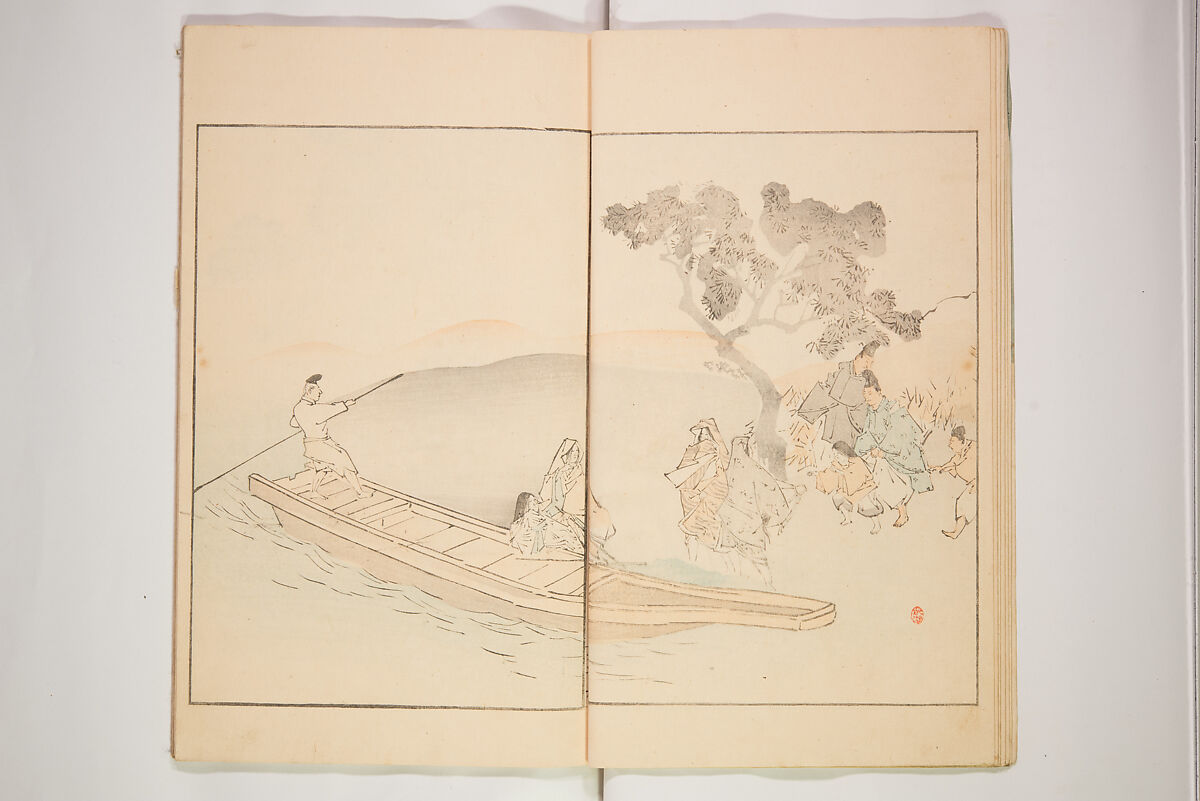 Illustrated Journal of Japanese History no. 1-10 (Nihon Rekishi Gaho) 日本歴史画報（にほんれきしがほう）, Matsumoto Fūko 松本楓湖 (Japanese, 1840–1923), Set of ten volumes, Japan